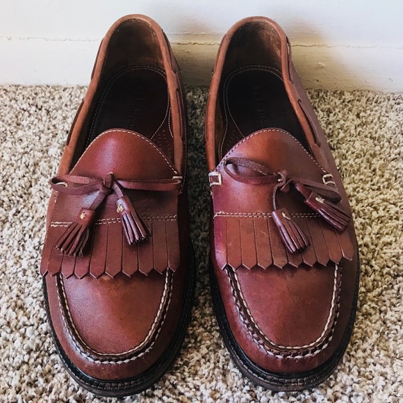 L.L. Bean Other - L.L. Bean Men’s Brown Leather Shoes Size 12 EE
